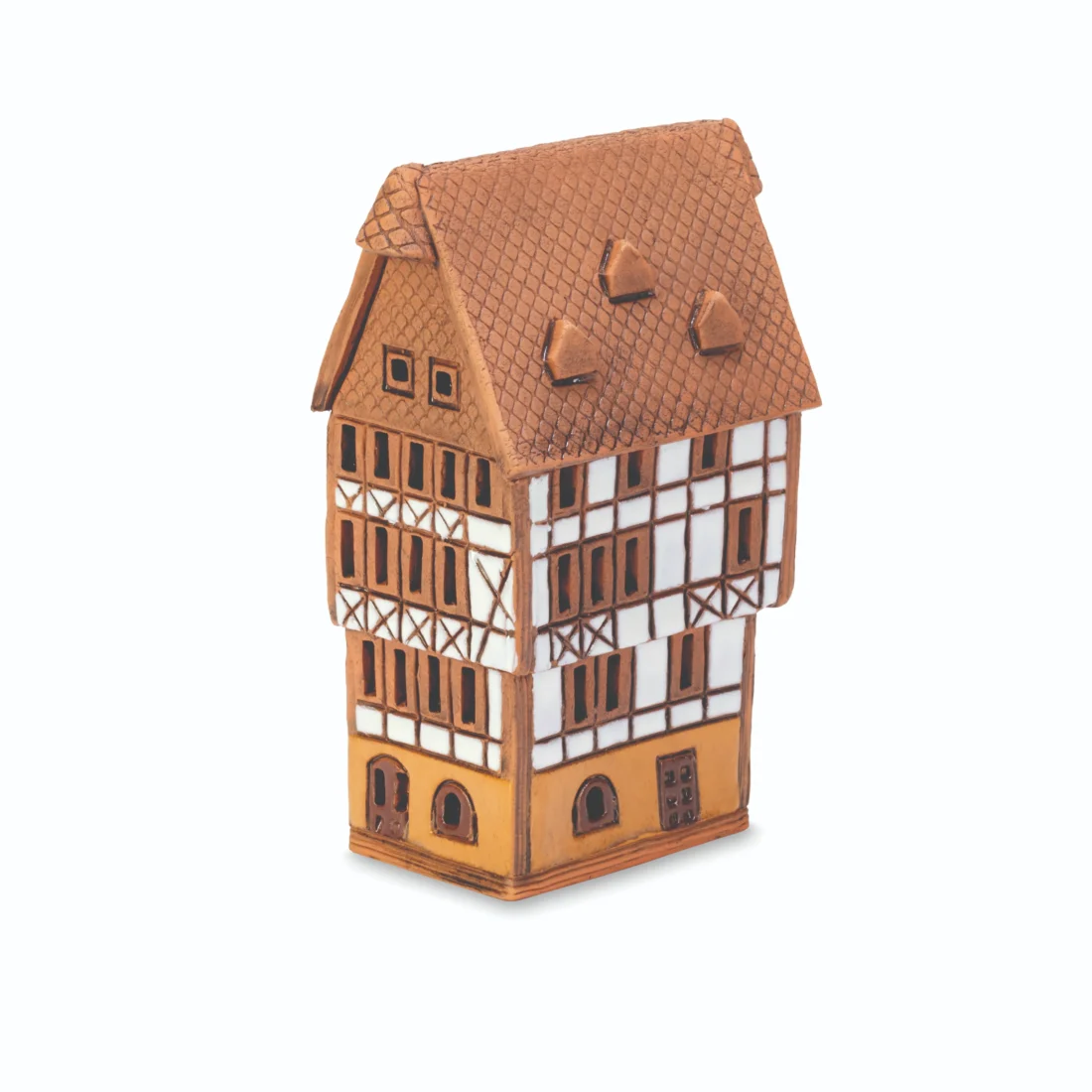 Ceramic miniature of Dom-Römer Quartier in Frankfurt am Main MOD 015 MINI