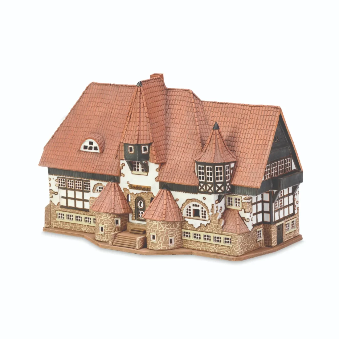 Ceramic miniature of original house in Quedlingburg MOD 0448