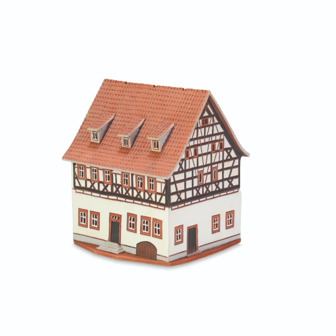 Ceramic miniature of original house in Miltenberg MOD 0509