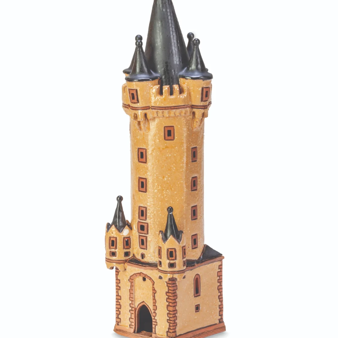 Ceramic miniature of Eschenheimer turm in Frankfurt am Main MOD 131 MINI