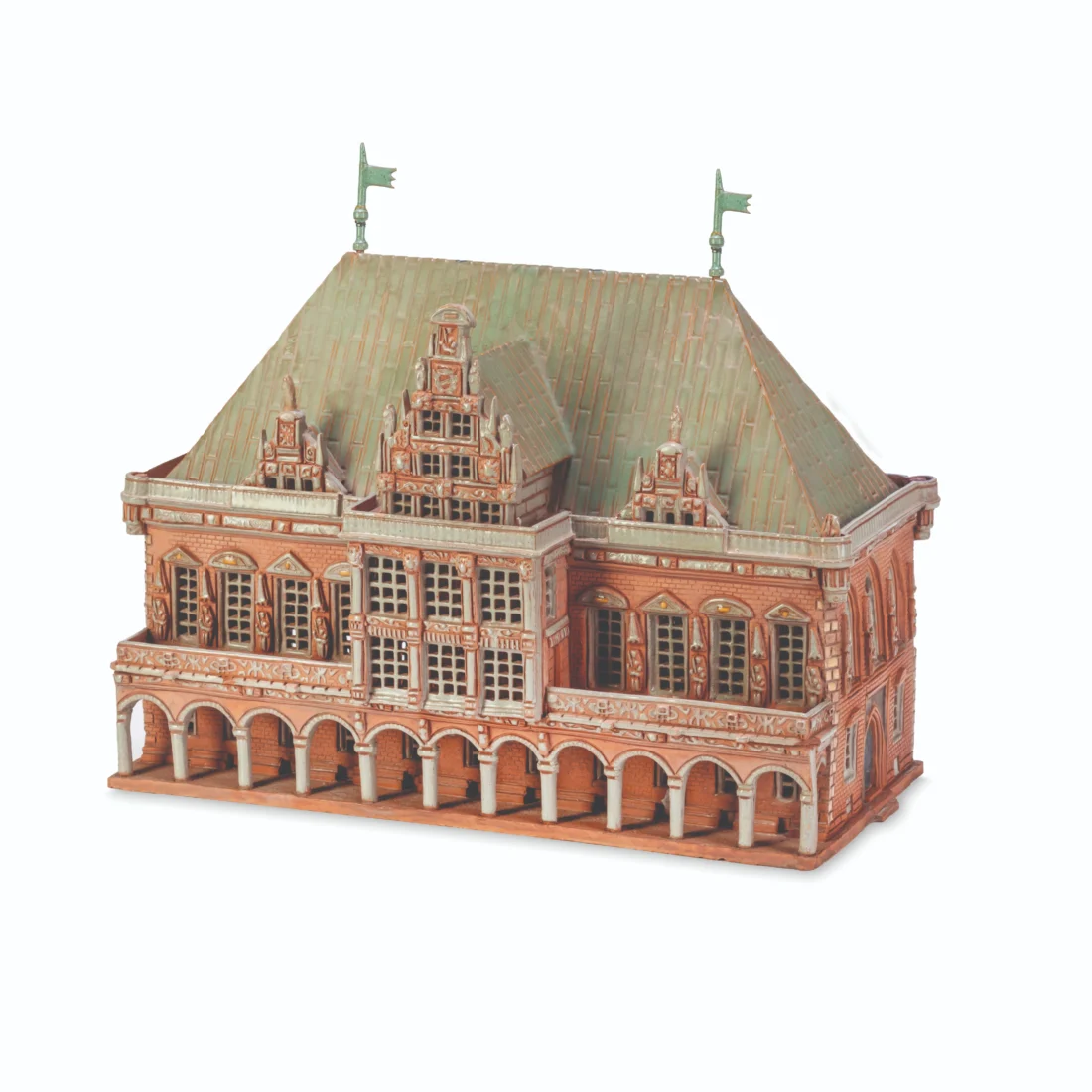 Ceramic miniature of Rathaus in Bremen MOD 162