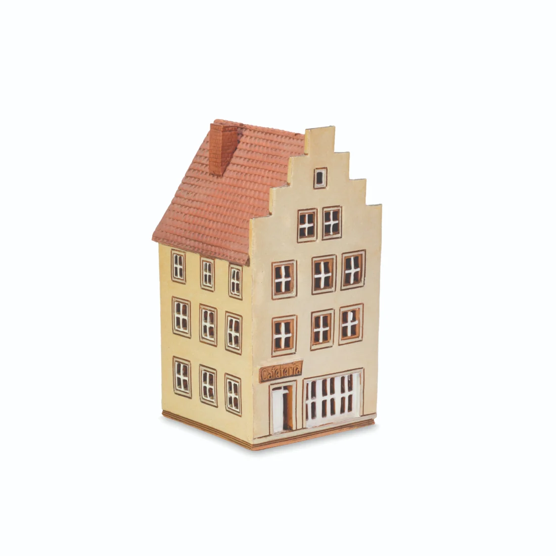 Ceramic miniature of original building in Osnabrück MOD 249 Gr