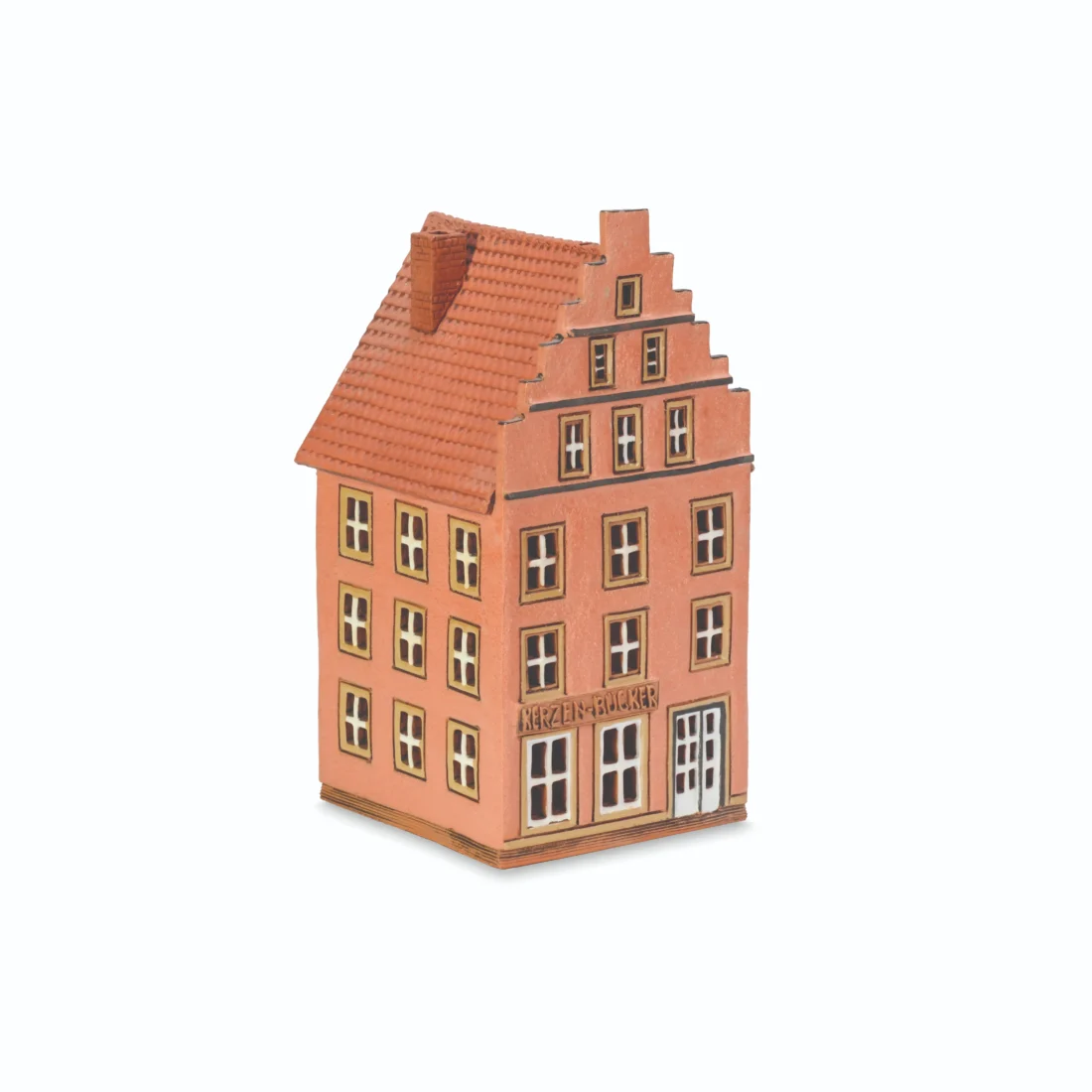 Ceramic miniature of original building in Osnabrück MOD 250 Gr