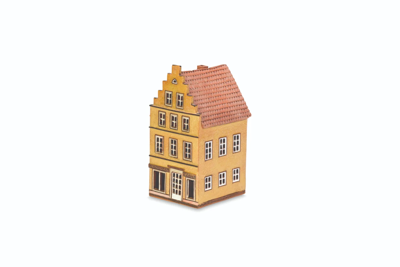 Ceramic miniature of original building in Osnabrück MOD 252