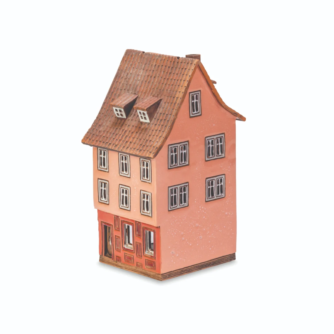 Ceramic miniature of original house in Erfurt MOD 408