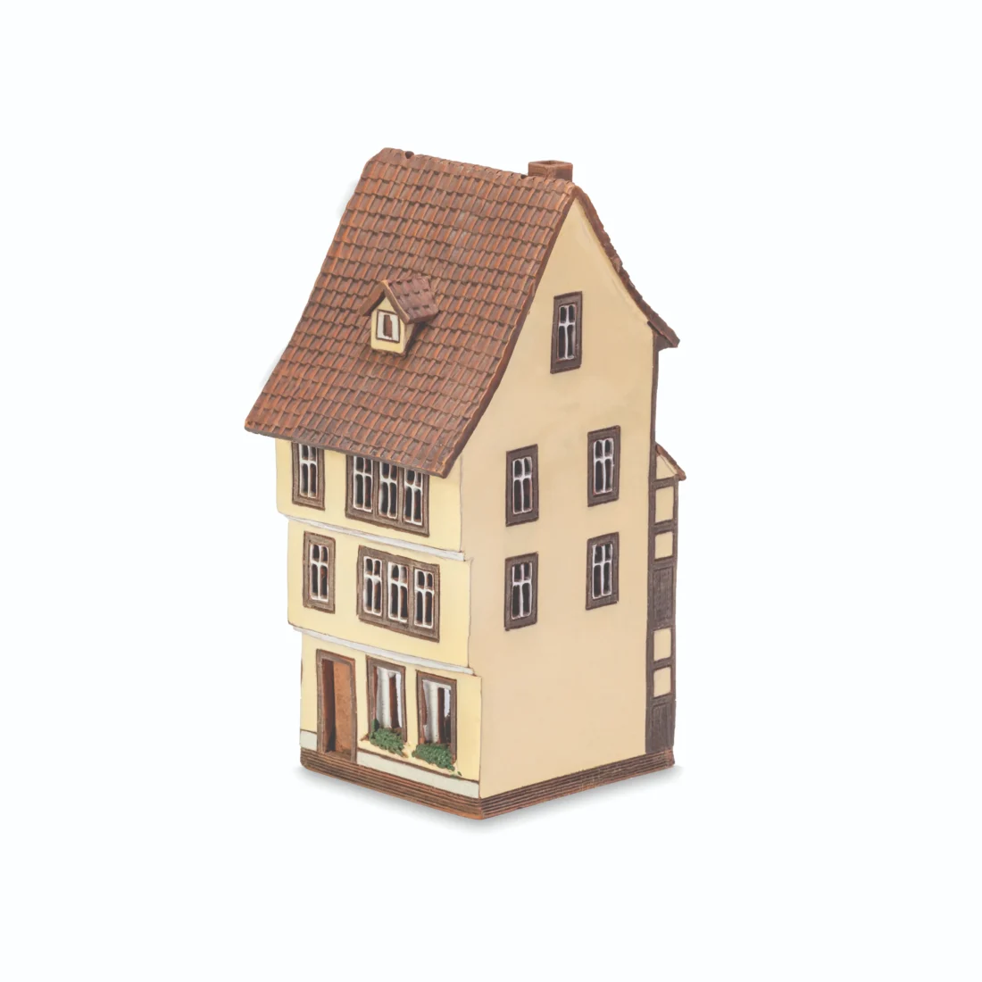 Ceramic miniature of original house in Erfurt MOD 410