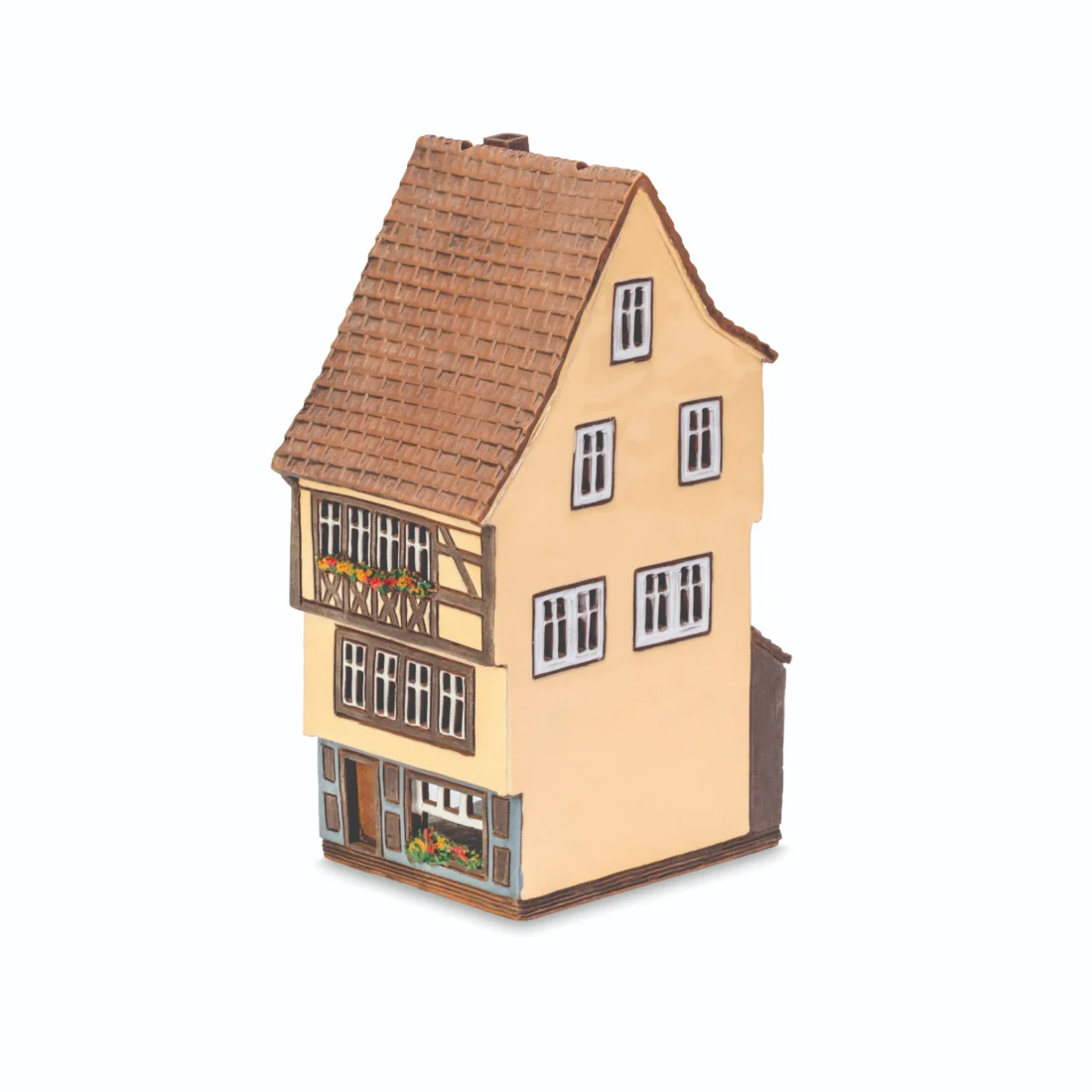 Ceramic miniature of original house in Erfurt MOD 413