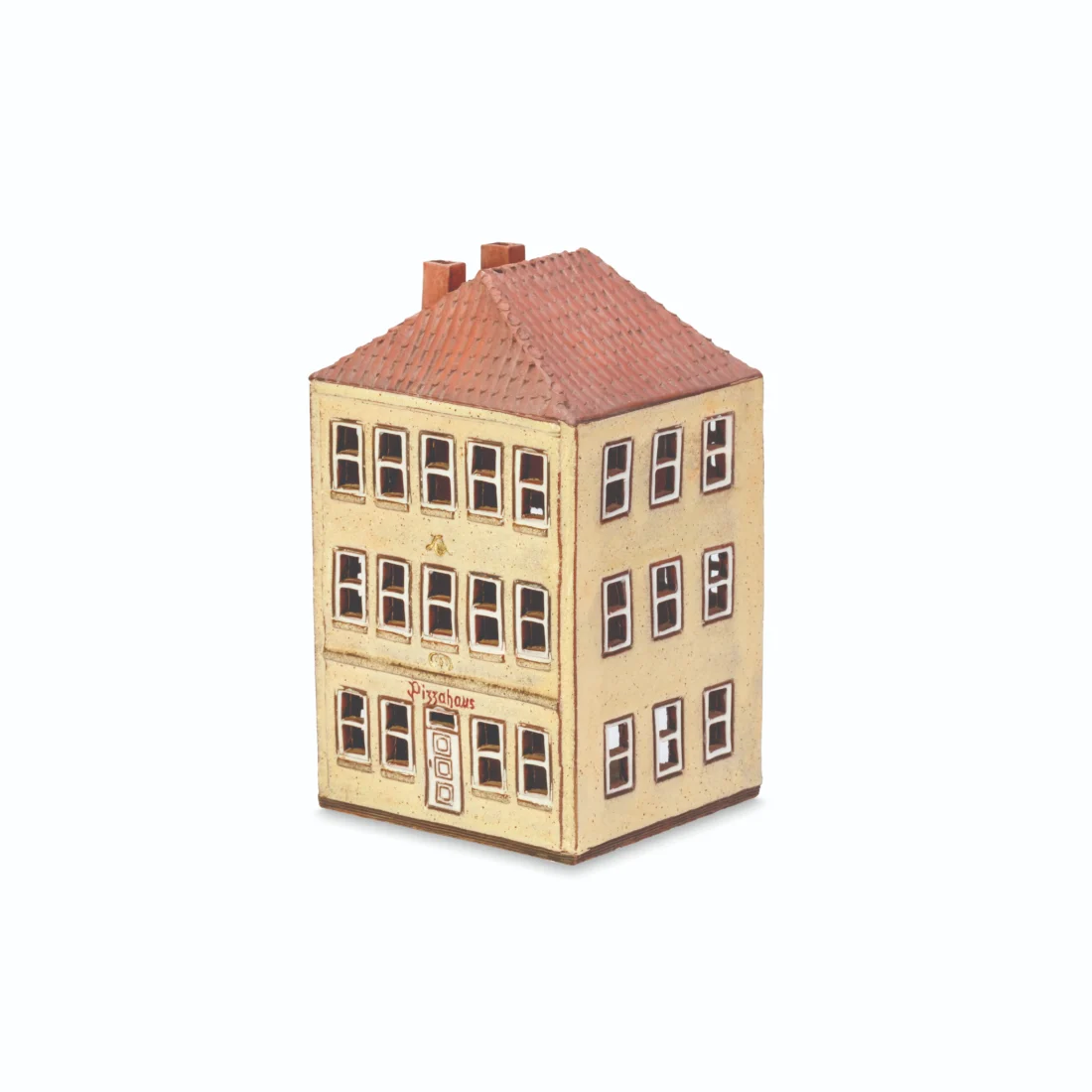 Ceramic miniature of Pizzahaus in Osnabrück MOD 422