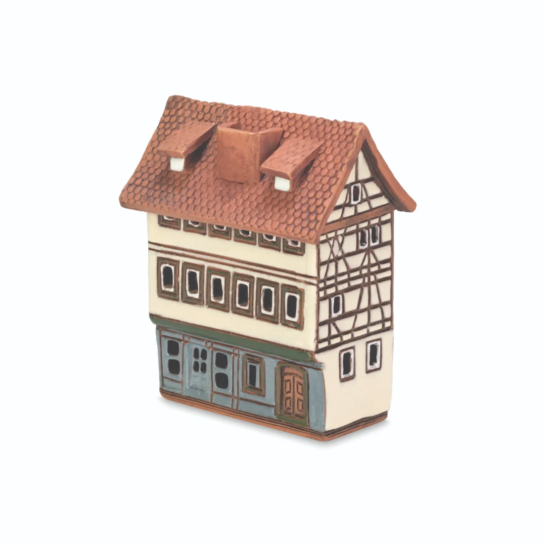 Ceramic miniature of original house in Erfurt MOD 489 MINI