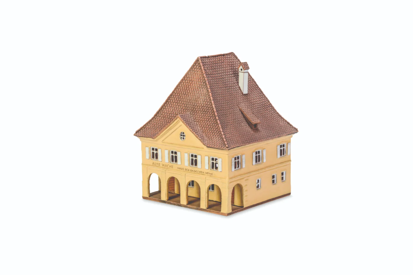 Ceramic miniature of Alte Wache in Freiburg MOD 550