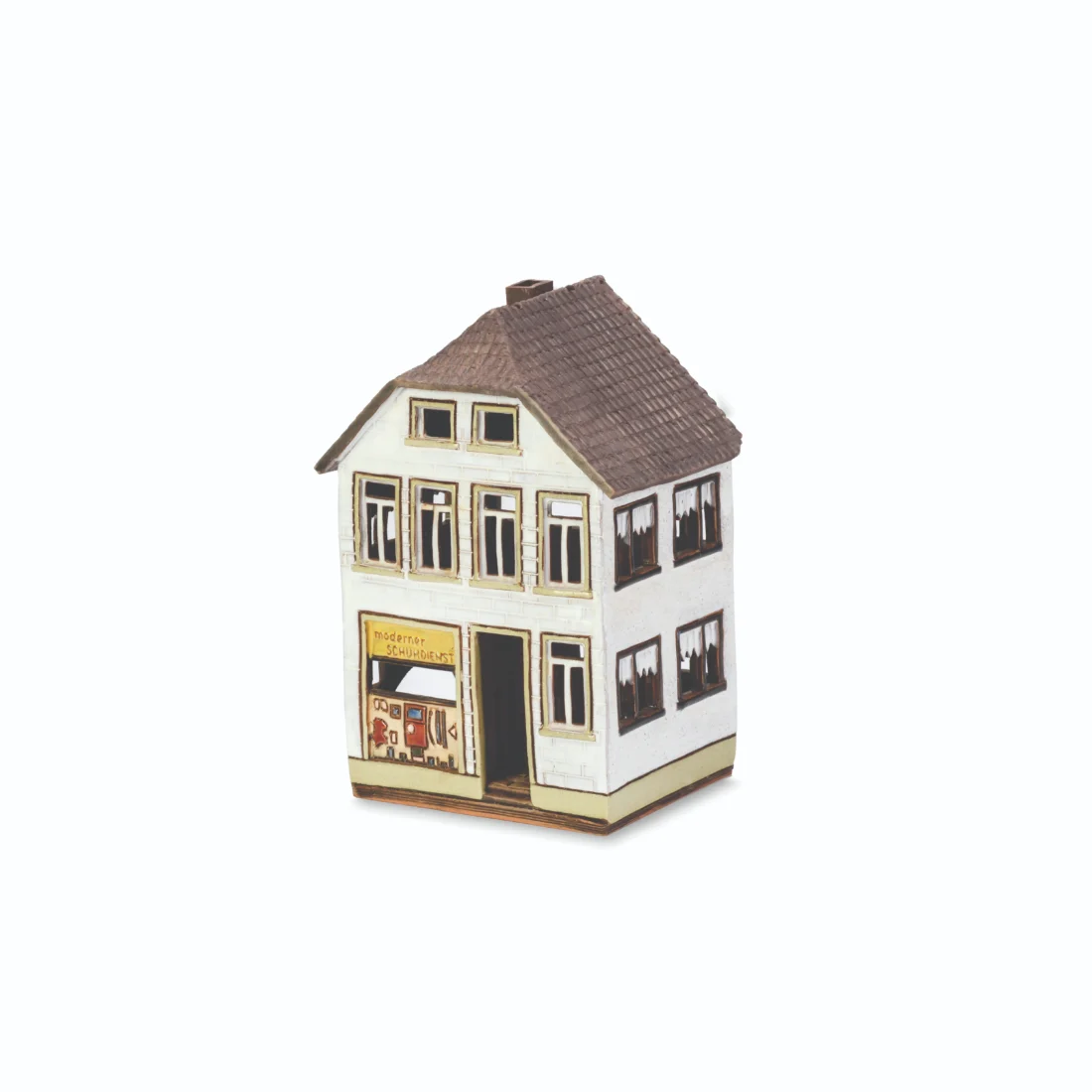 Ceramic miniature of Moderner Shuhdienst in Osnabrück MOD 571