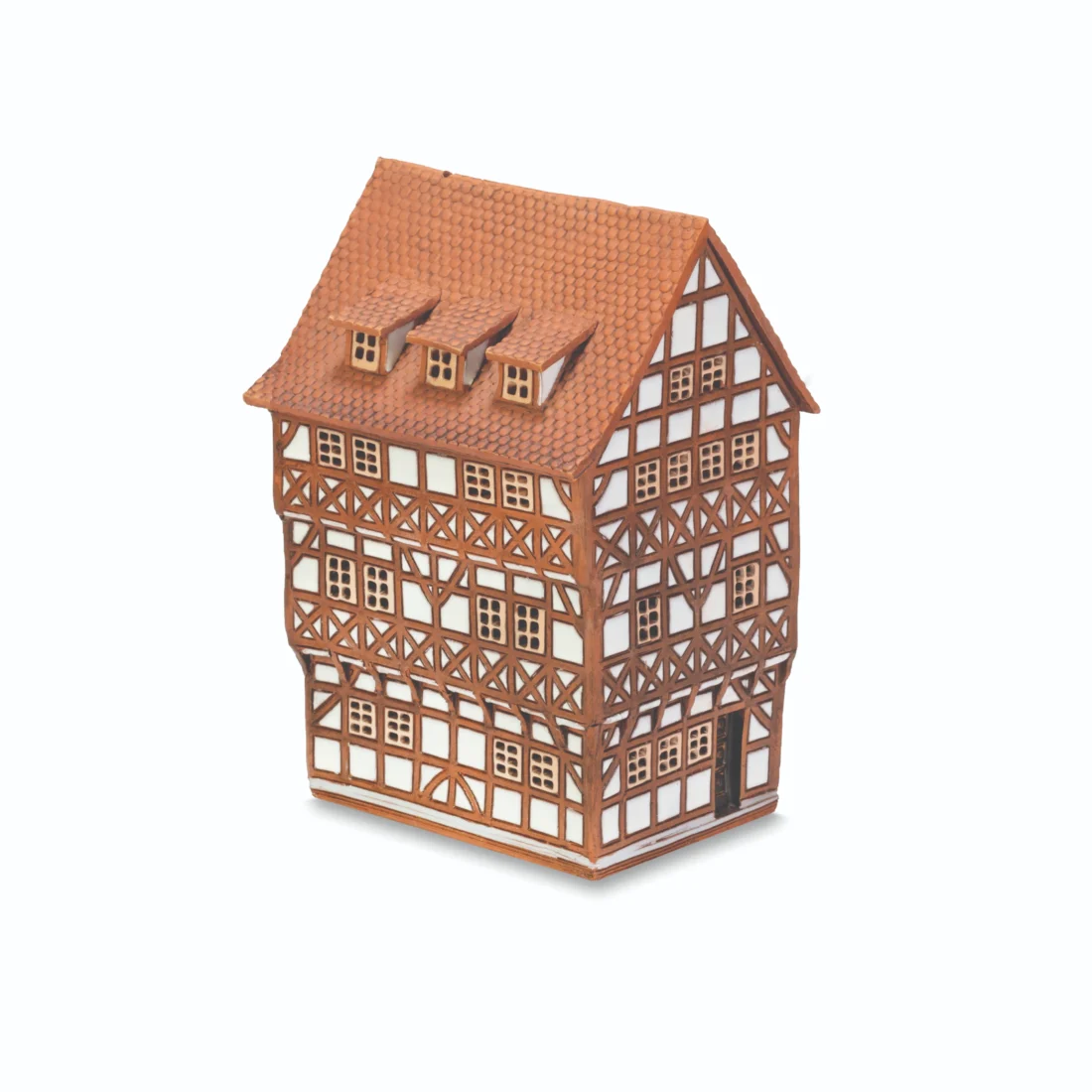 Ceramic miniature of original house in Erfurt MOD 572