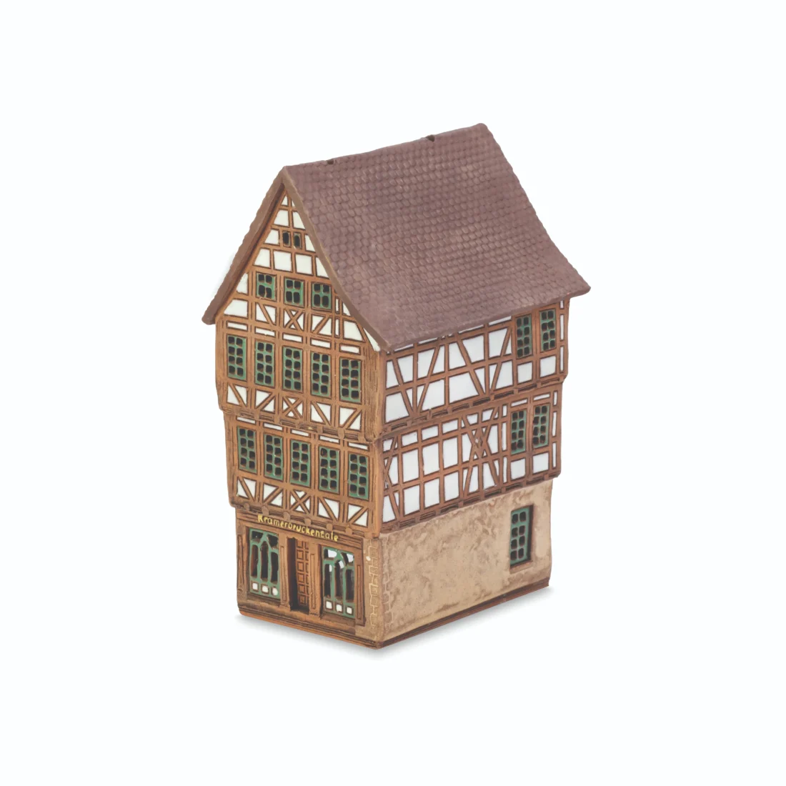 Ceramic miniature of original house in Erfurt MOD 573
