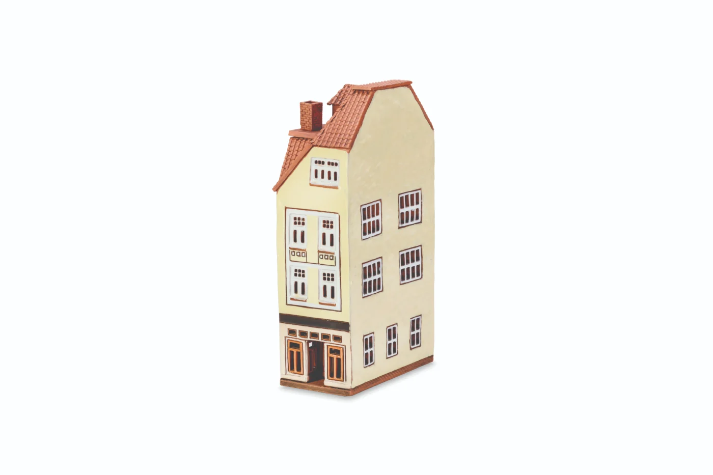 Ceramic miniature of original house in Osnabrück MOD 586