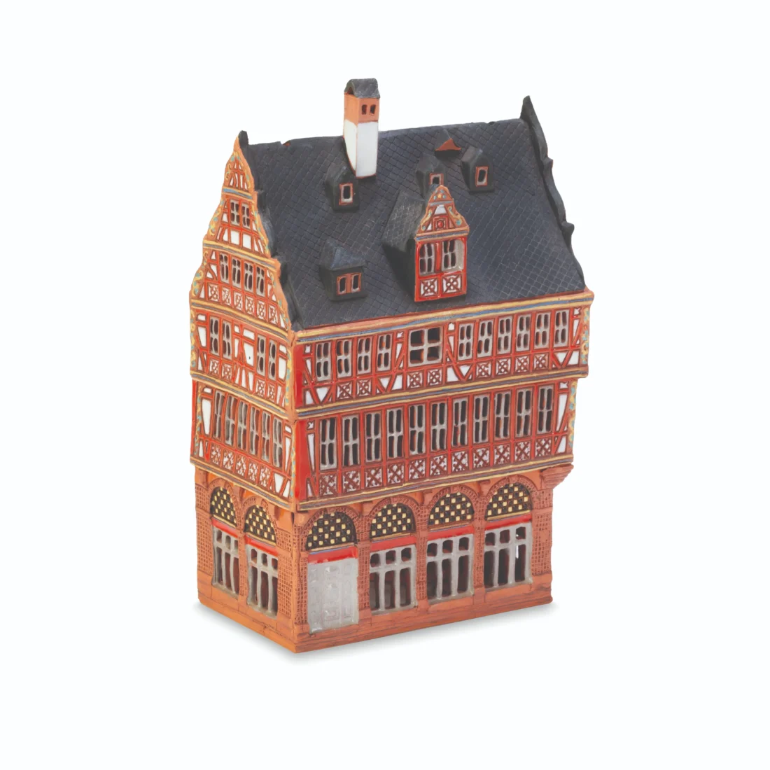 Ceramic miniature of original house in Frankfurt am Main MOD 593/1