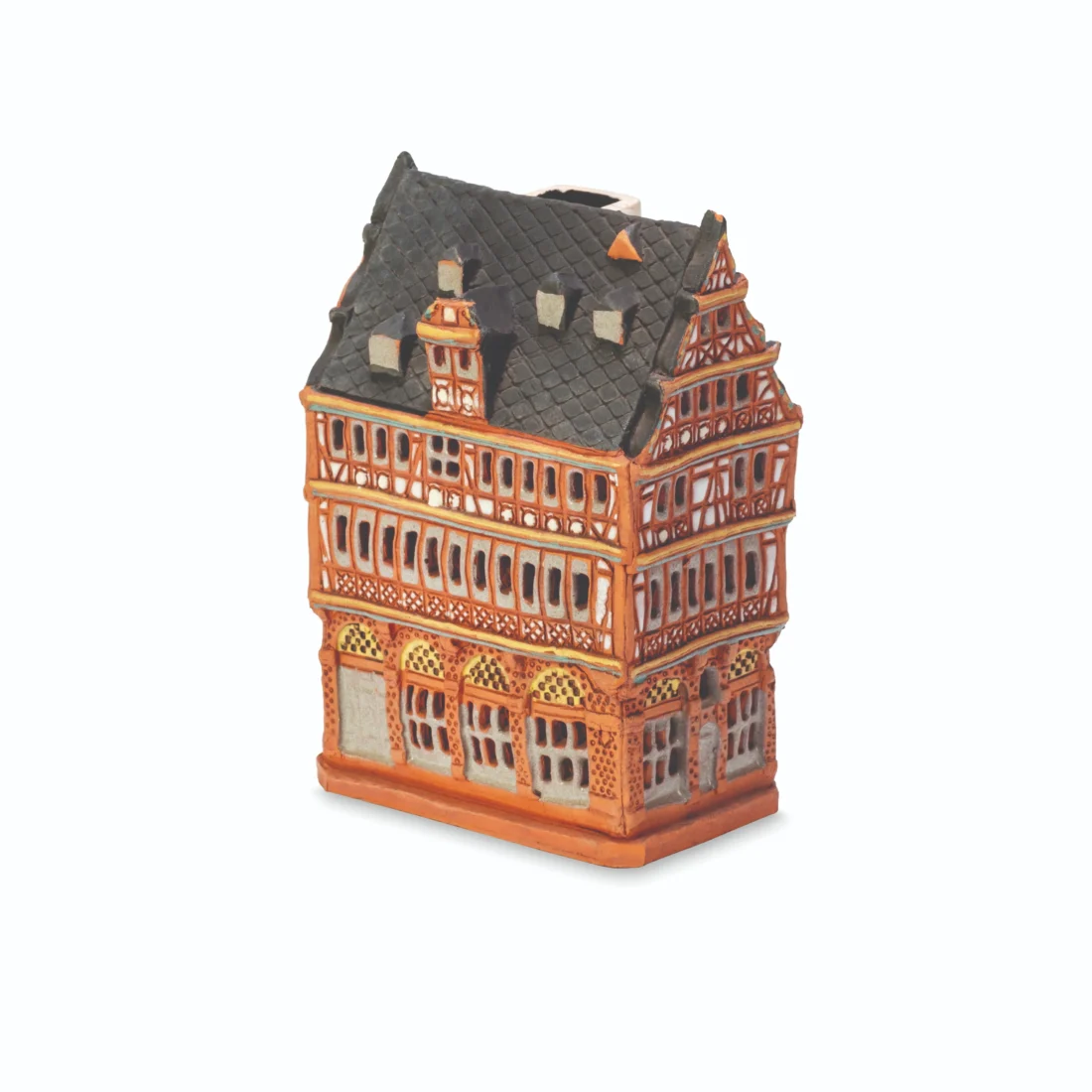 Ceramic miniature of original house in Frankfurt am Main MOD 593/1 MINI