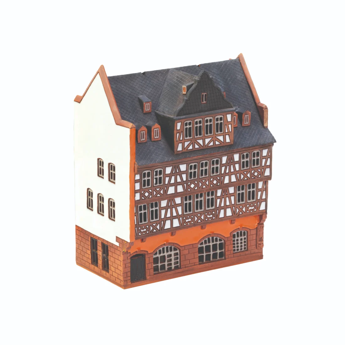 Ceramic miniature of original house in Frankfurt am Main MOD 595
