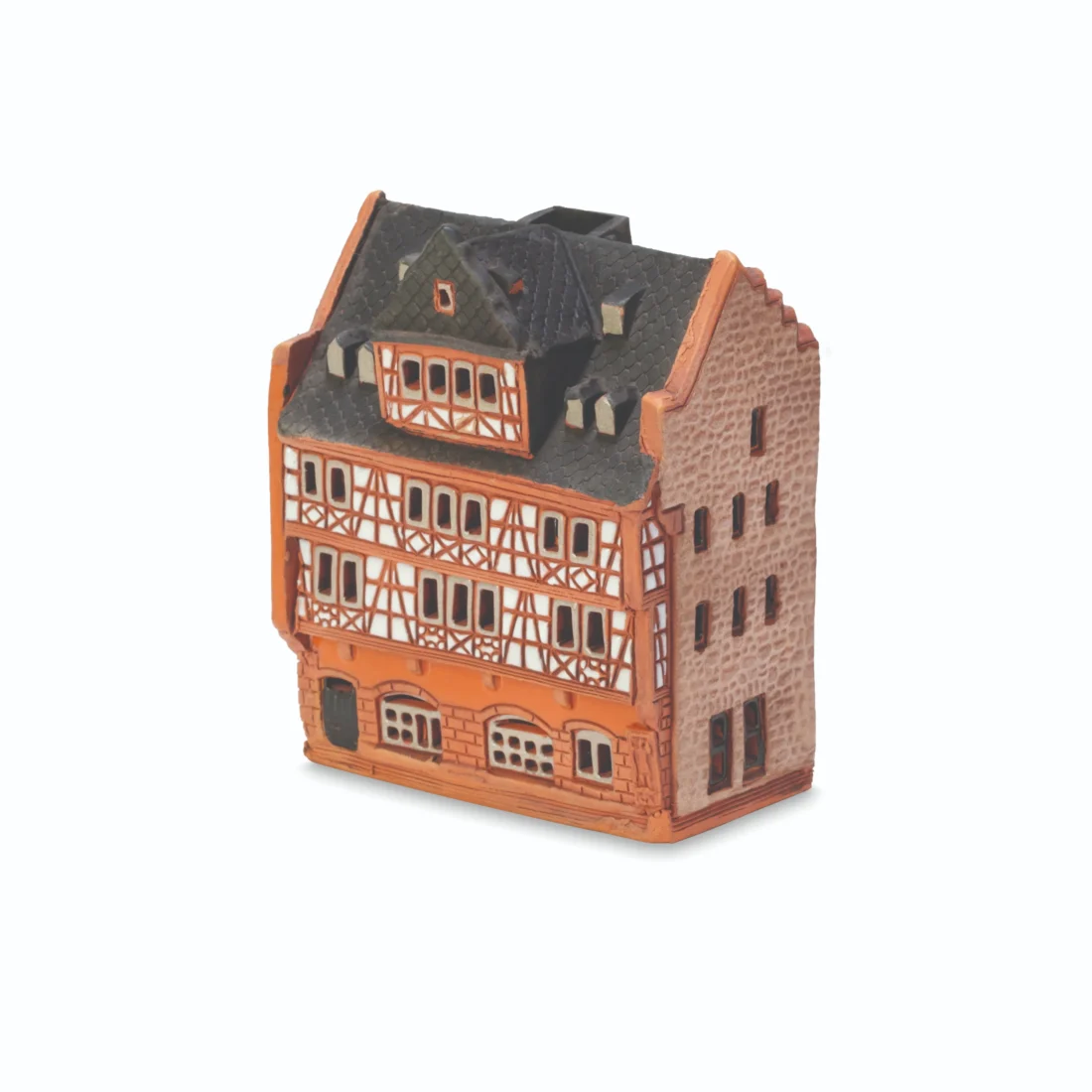 Ceramic miniature of original house in Frankfurt am Main MOD 595 MINI