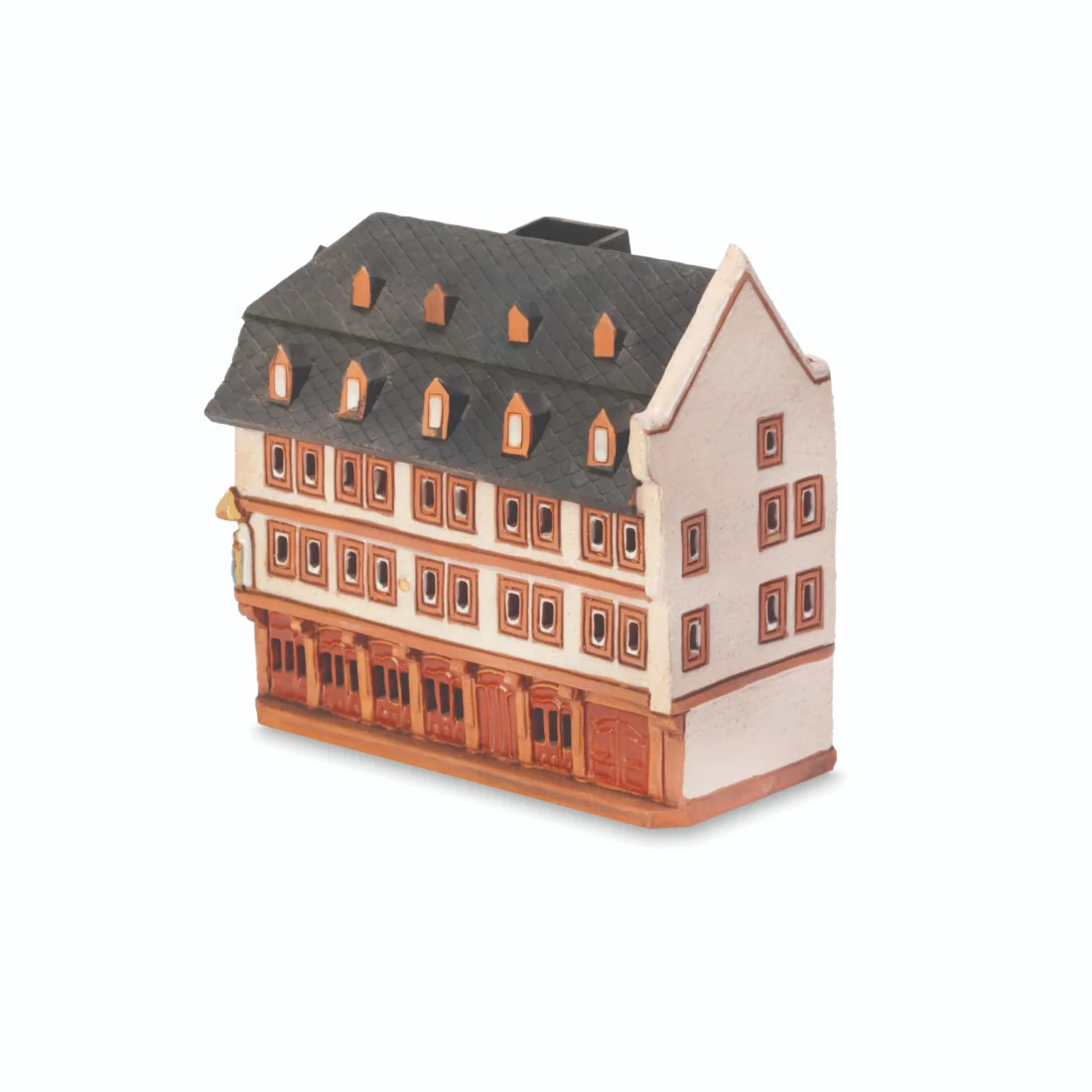 Ceramic miniature of original house in Frankfurt am Main MOD 598 MINI