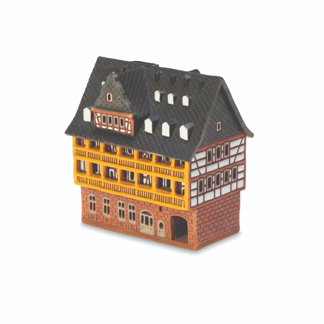 Ceramic miniature of original house in Frankfurt am Main MOD 599 MINI