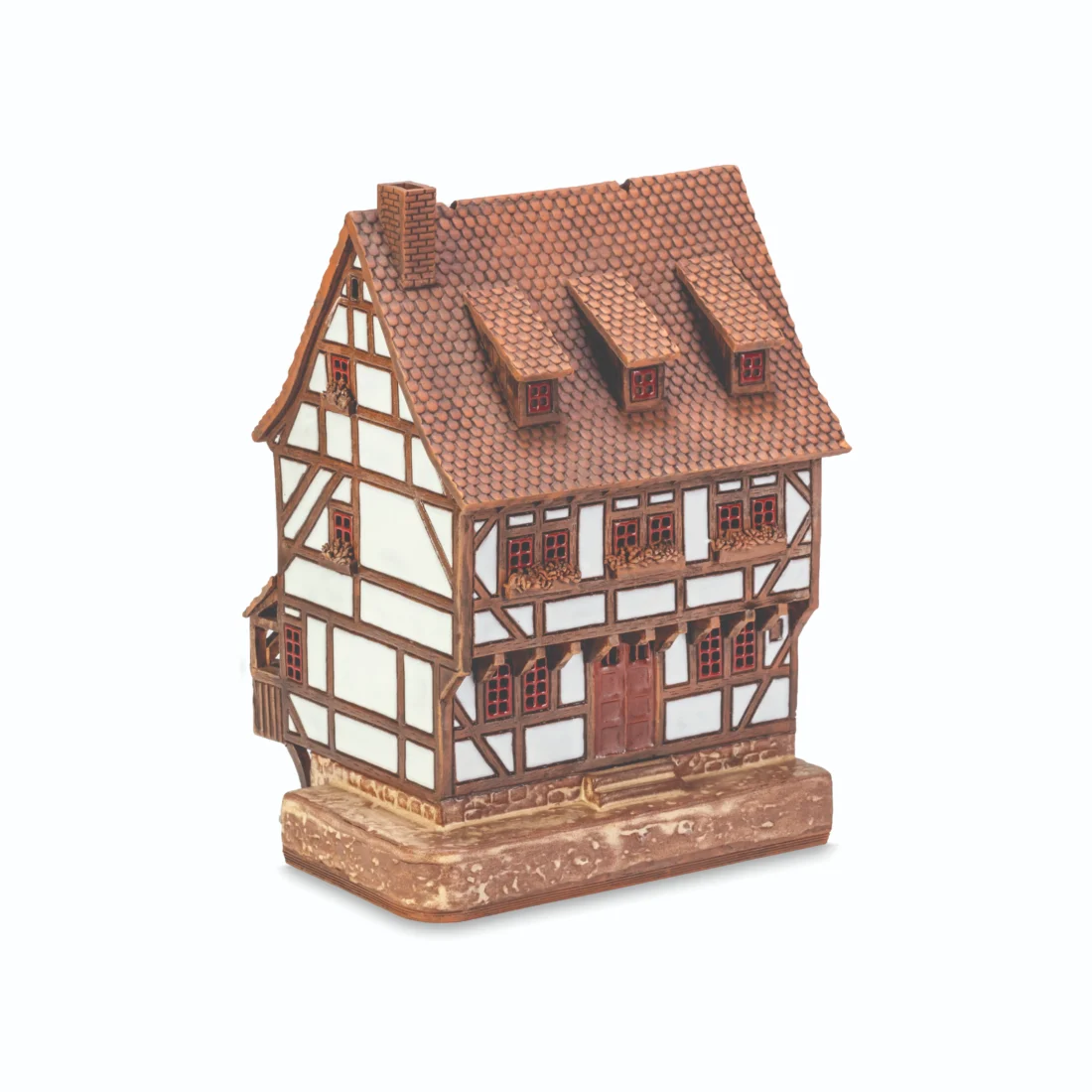 Ceramic miniature of original house in Erfurt MOD 600