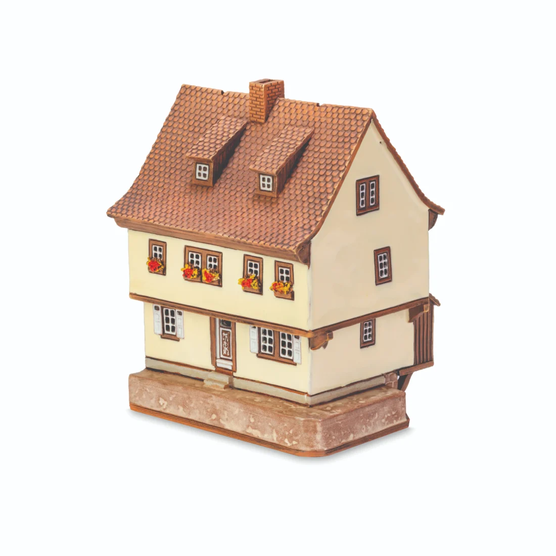 Ceramic miniature of original house in Erfurt MOD 601