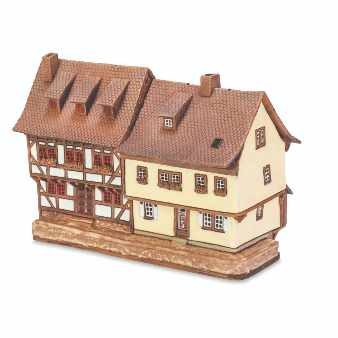 Ceramic miniature of original house in Erfurt MOD 602