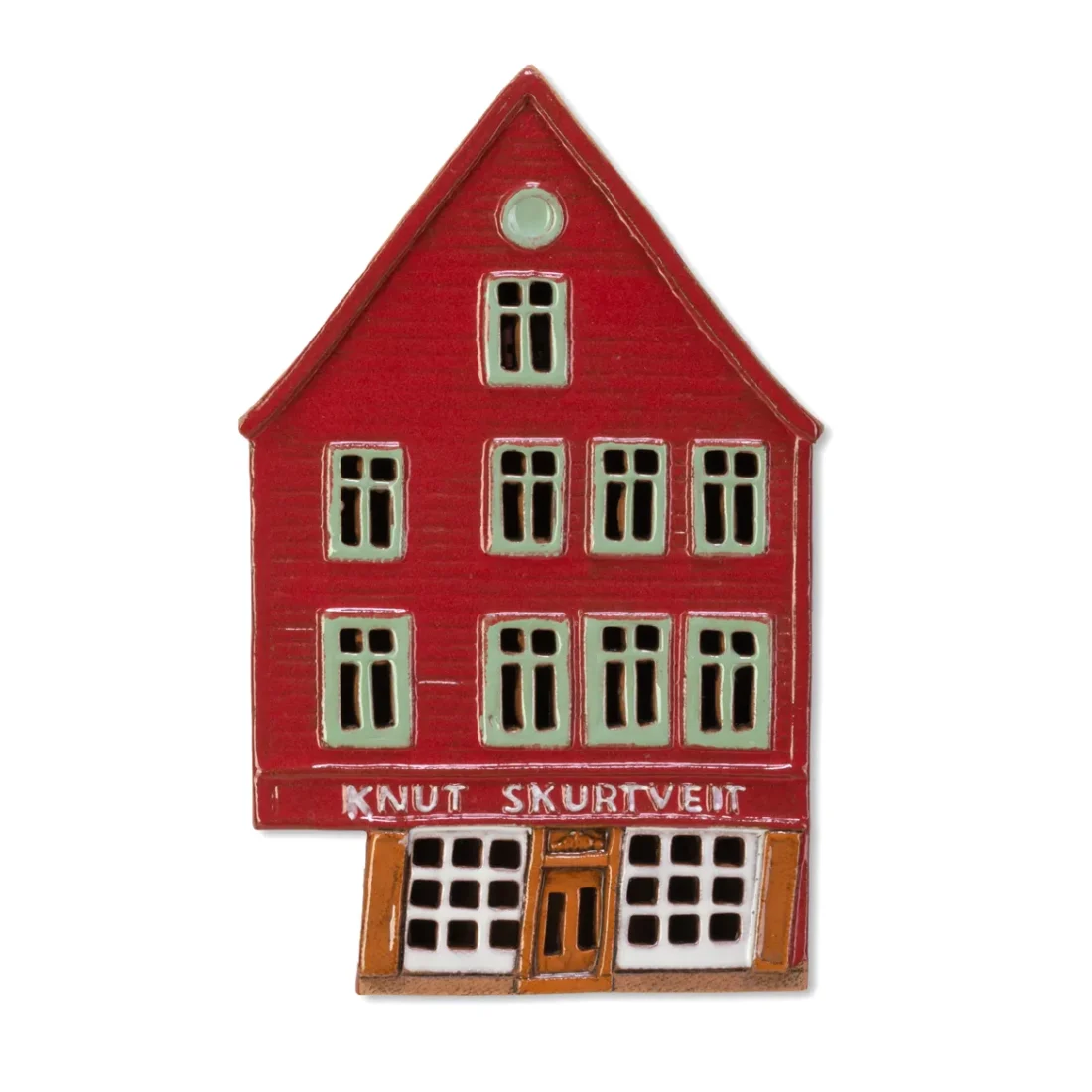Ceramic plaque of original house in Bergen BER PL 11