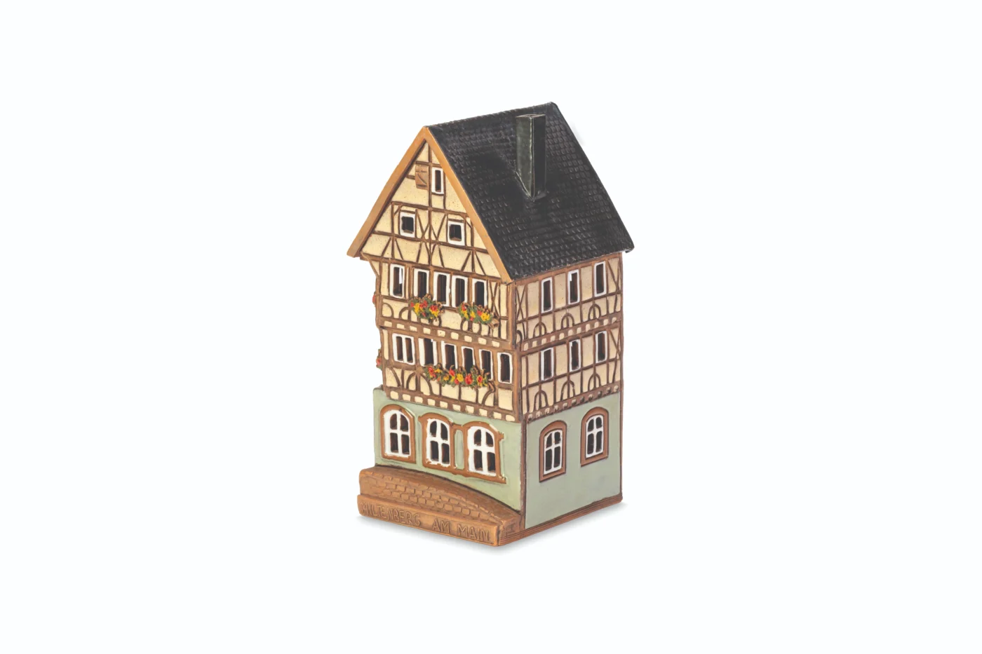 Ceramic miniature of original house in Miltenberg OWC 25