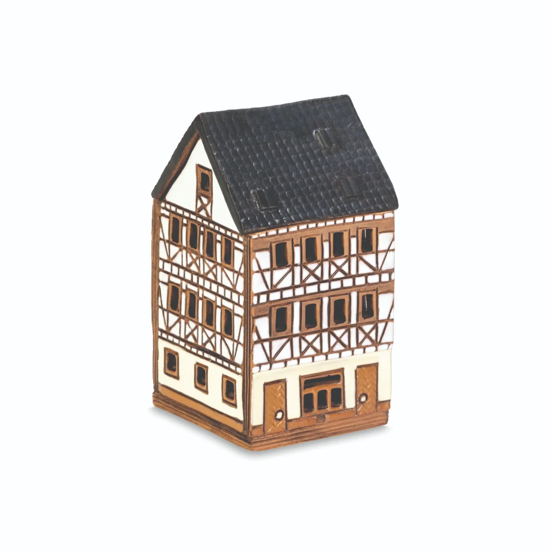 Ceramic miniature of original house in Miltenberg OWC 31 MINI