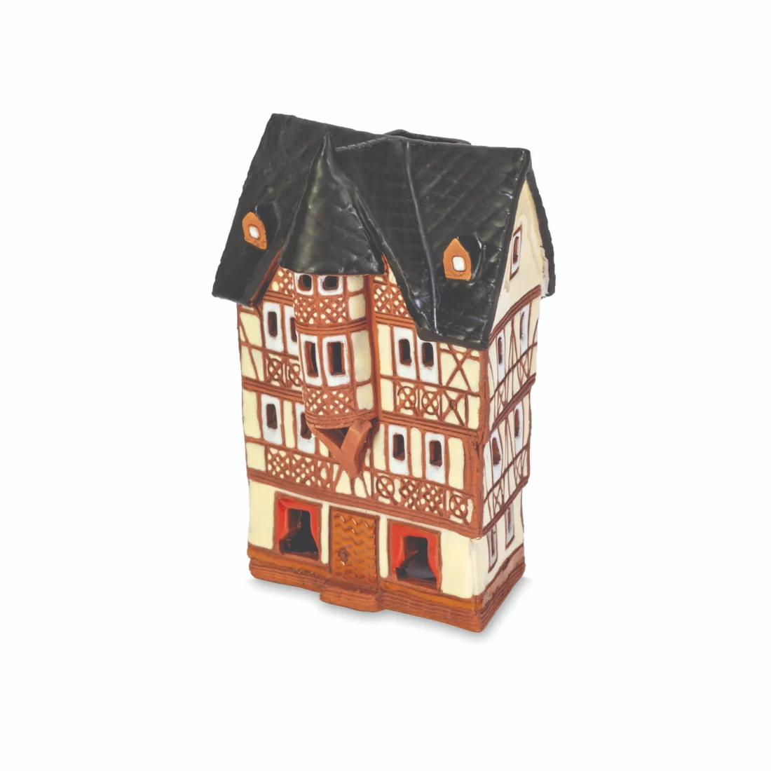 Ceramic miniature of original house in Miltenberg OWC 33 MINI