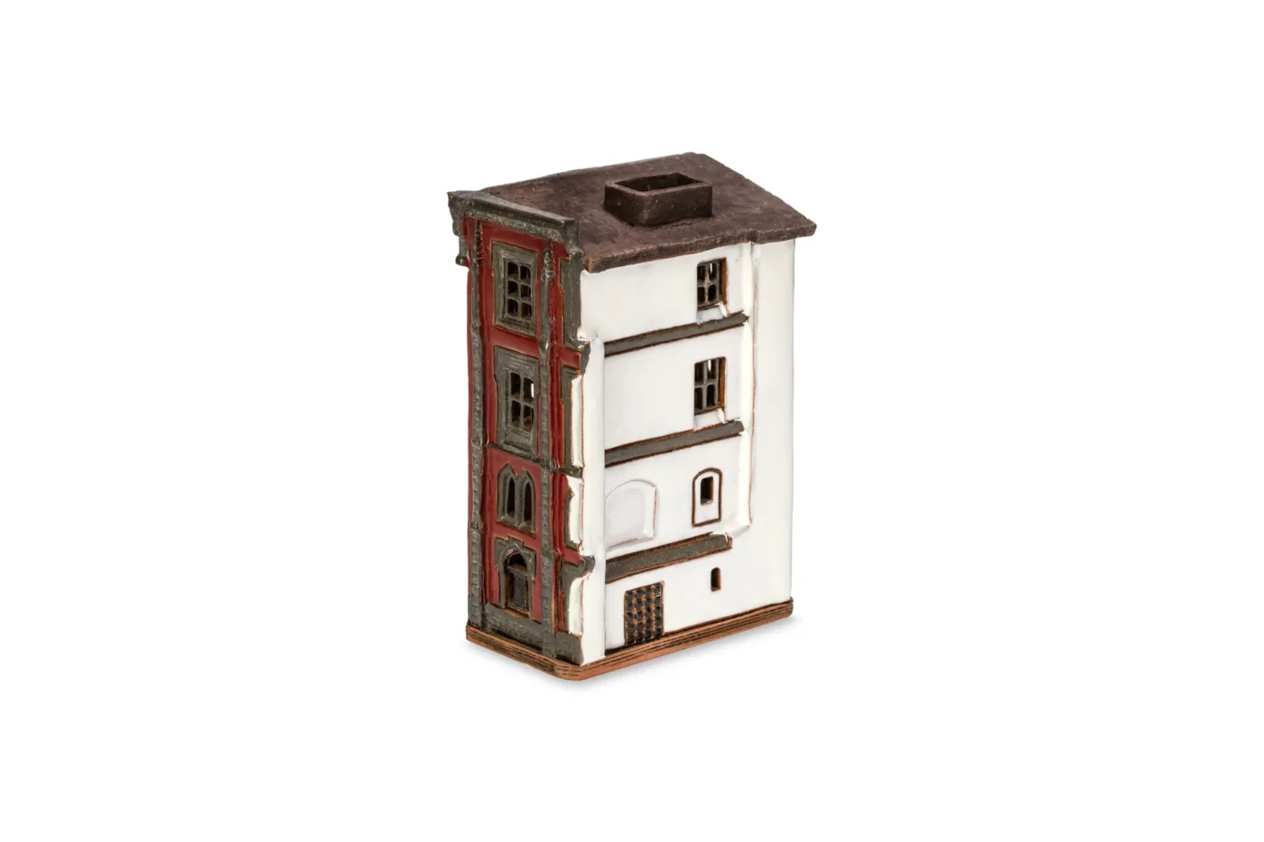 Ceramic miniature of original house in Prague PR 04 MINI
