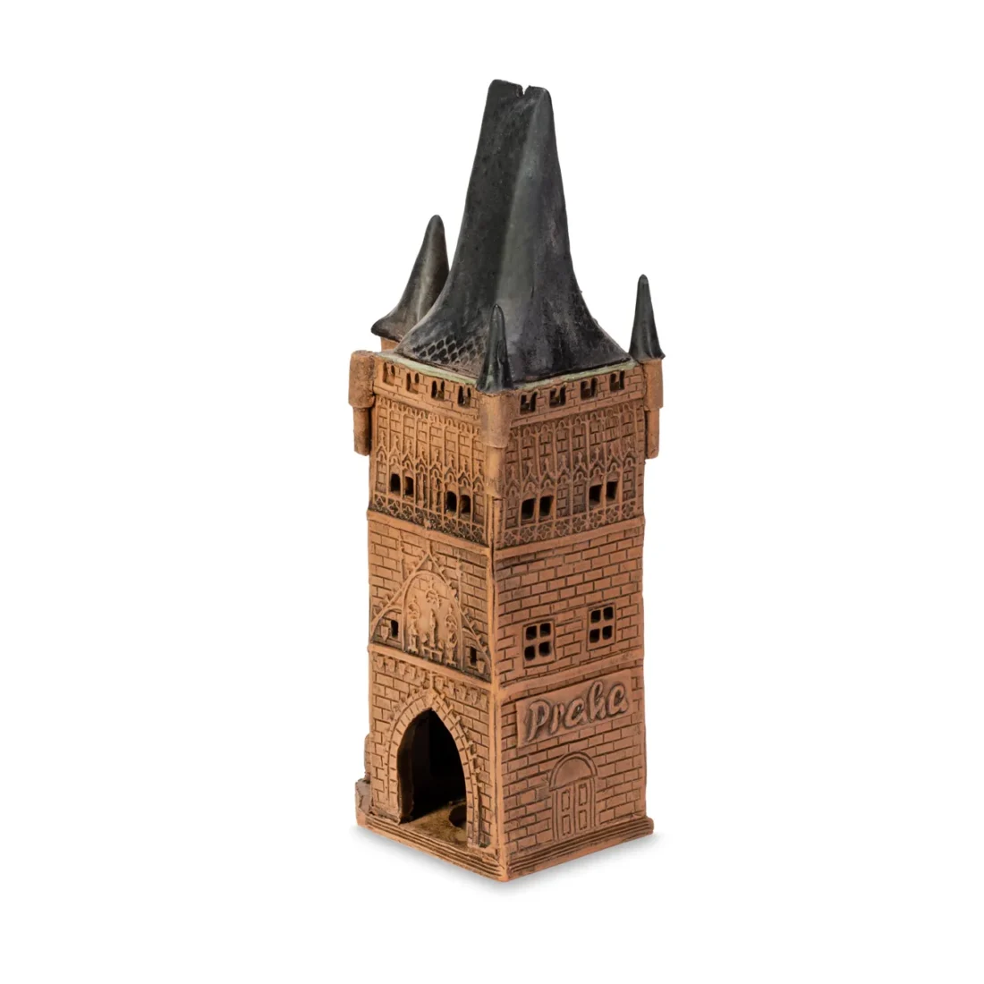 Ceramic miniature of Powder Tower in Prague PR 05 MINI