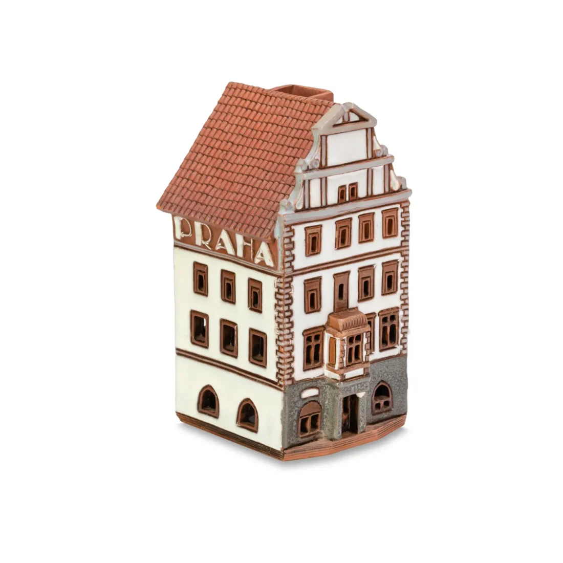 Ceramic miniature of original house in Prague PR 17 MINI