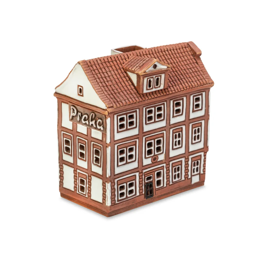 Ceramic miniature of original house in Prague PR 18 MINI