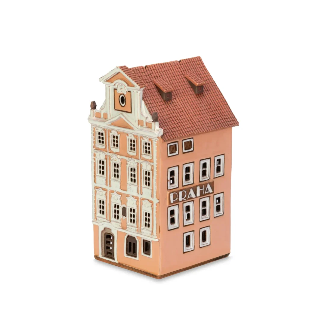 Ceramic miniature of original house in Prague PR 20