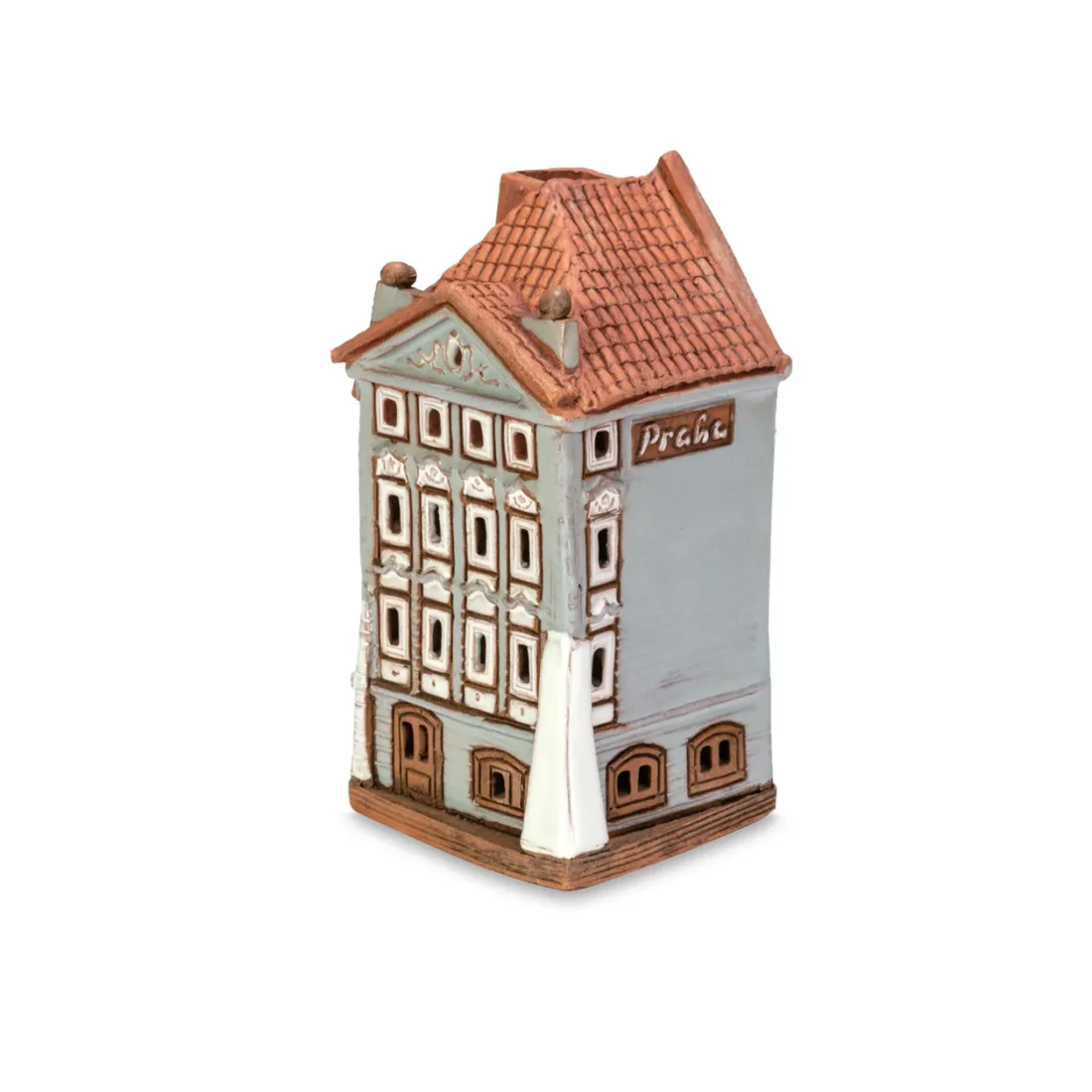 Ceramic miniature of original house in Prague PR 22 MINI
