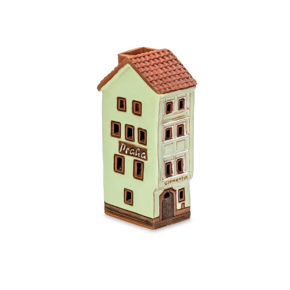 Ceramic miniature of original house in Prague PR 23 MINI