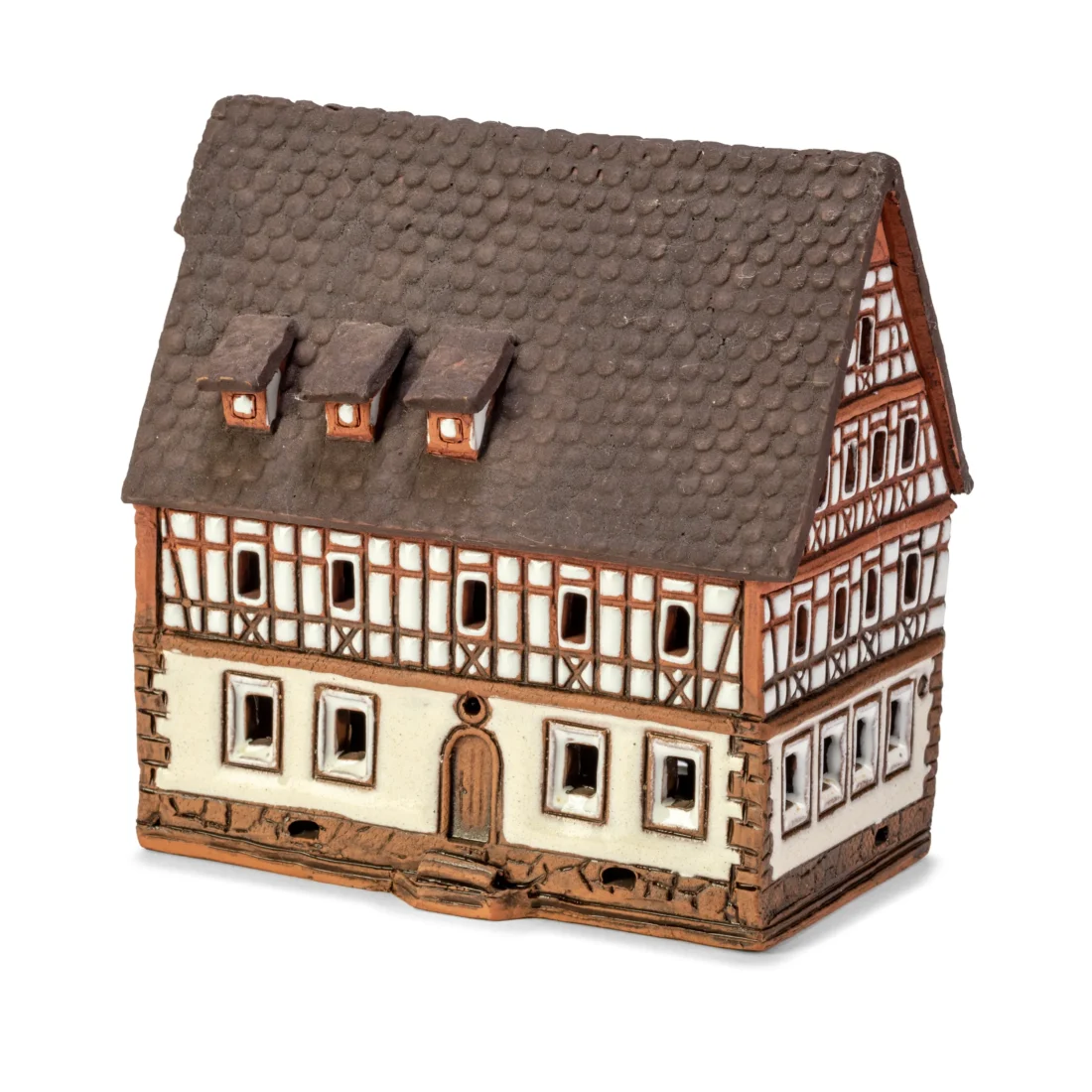 Ceramic miniature of original house in Rothenburg RodT 05 MINI