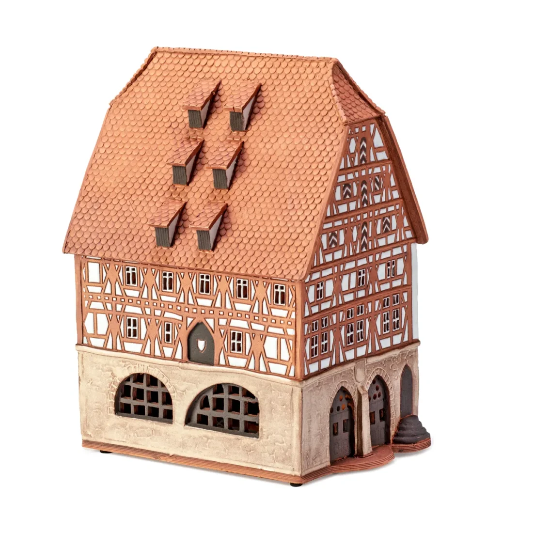Ceramic miniature of Fleischhaus in Rothenburg RodT 06