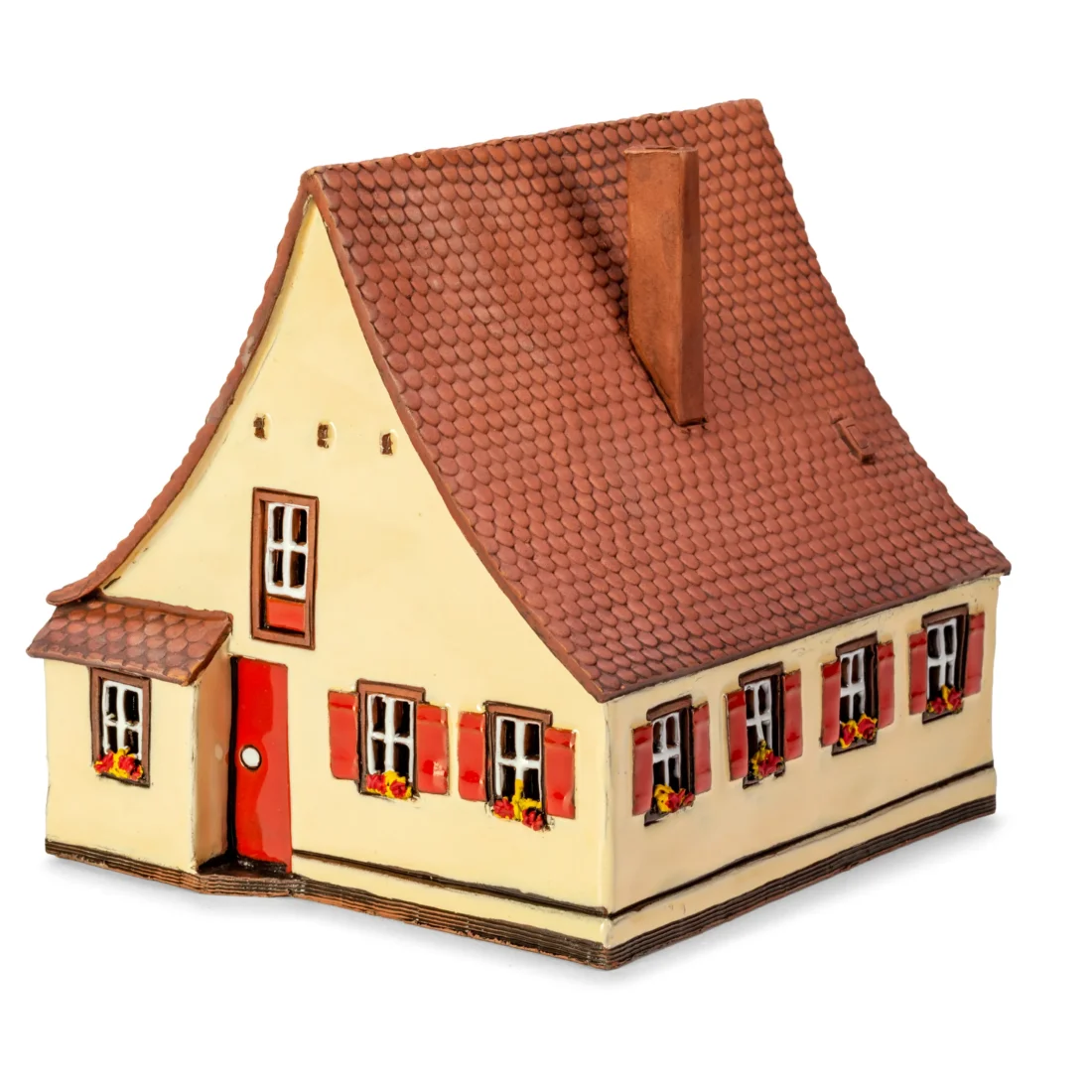 Ceramic miniature of original house in Rothenburg RodT 08