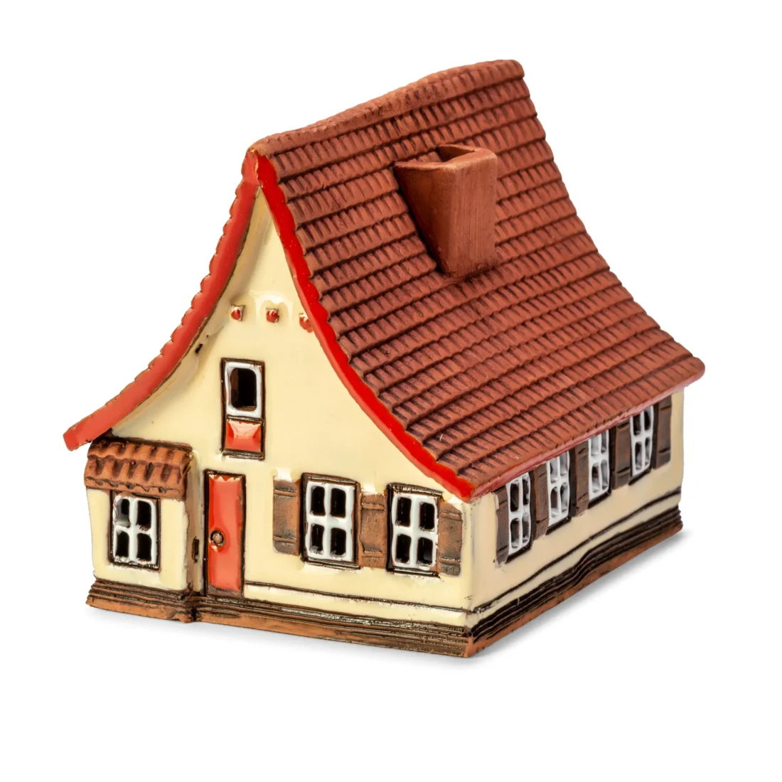 Ceramic miniature of original house in Rothenburg RodT 08 MINI