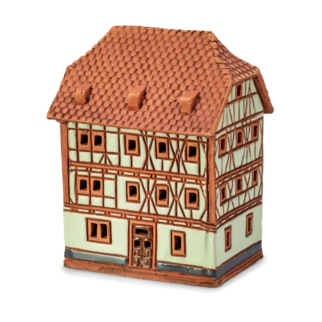 Ceramic miniature of original house in Rothenburg RodT 25 MINI