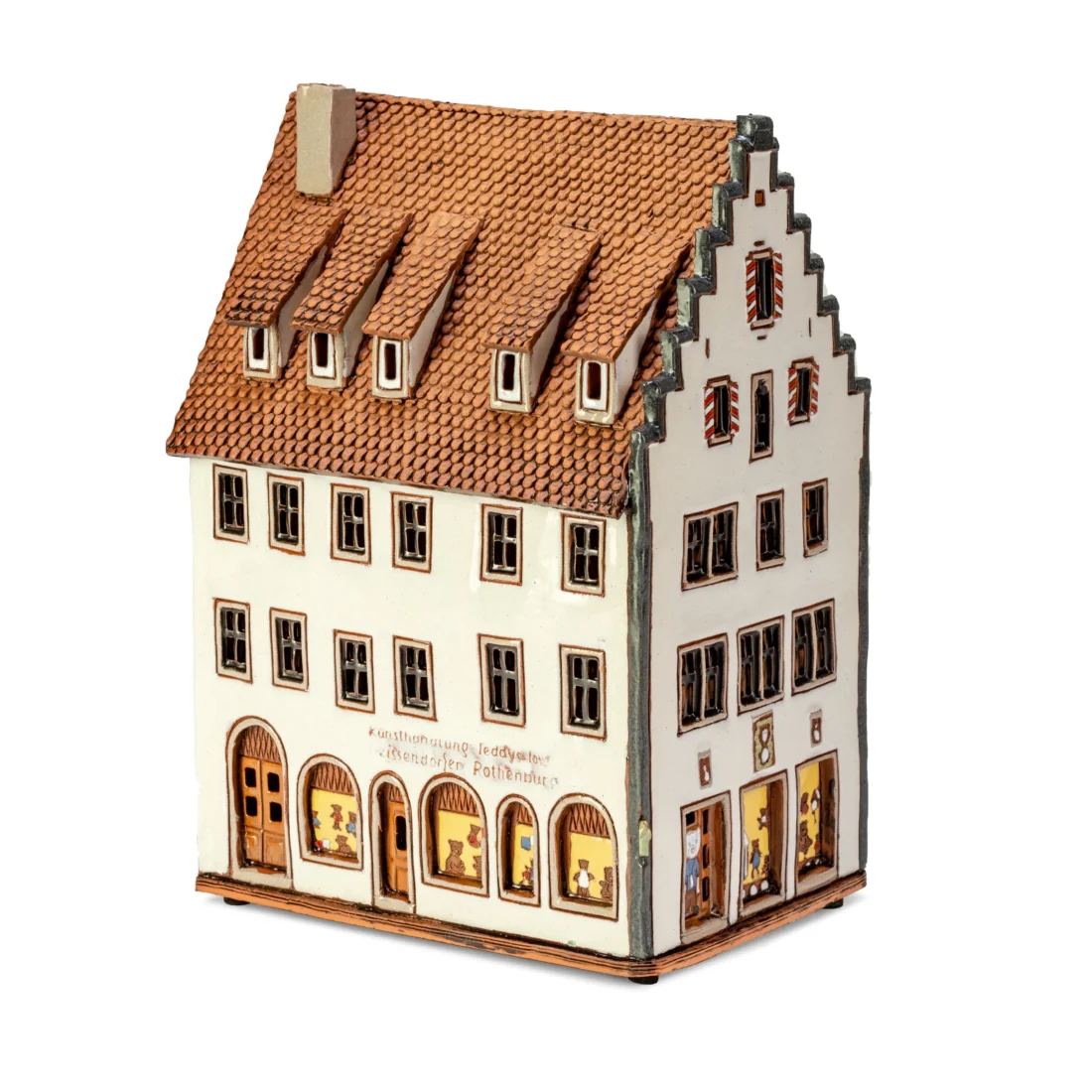 Ceramic miniature of Kunsthandlung E. Geissendörfer in Rothenburg RodT 41
