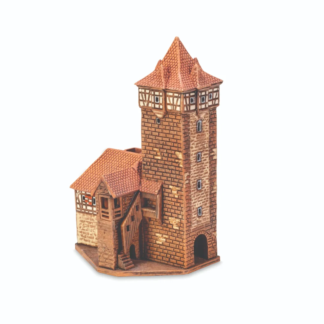 Ceramic miniature of Rödertor in Rothenburg RodT 45 MINI