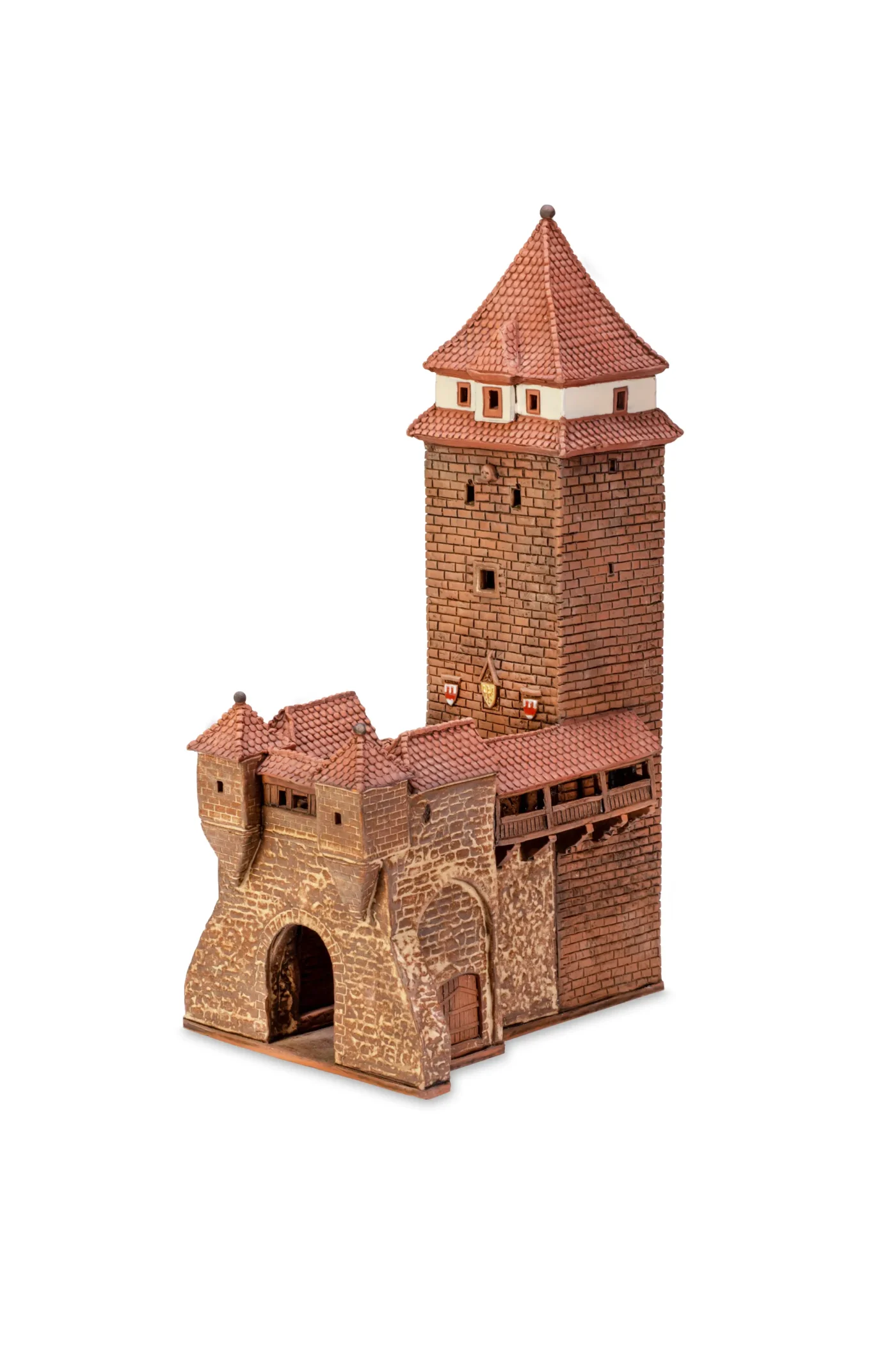 Ceramic miniature of Galgentor in Rothenburg RodT 46
