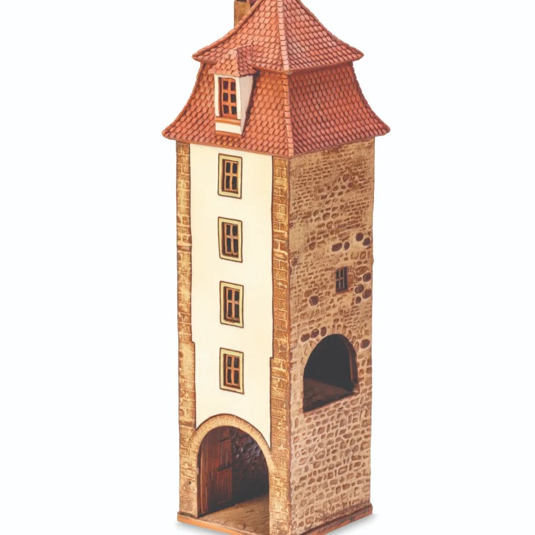 Ceramic miniature of Kobolzeller Tor in Rothenburg RodT 47