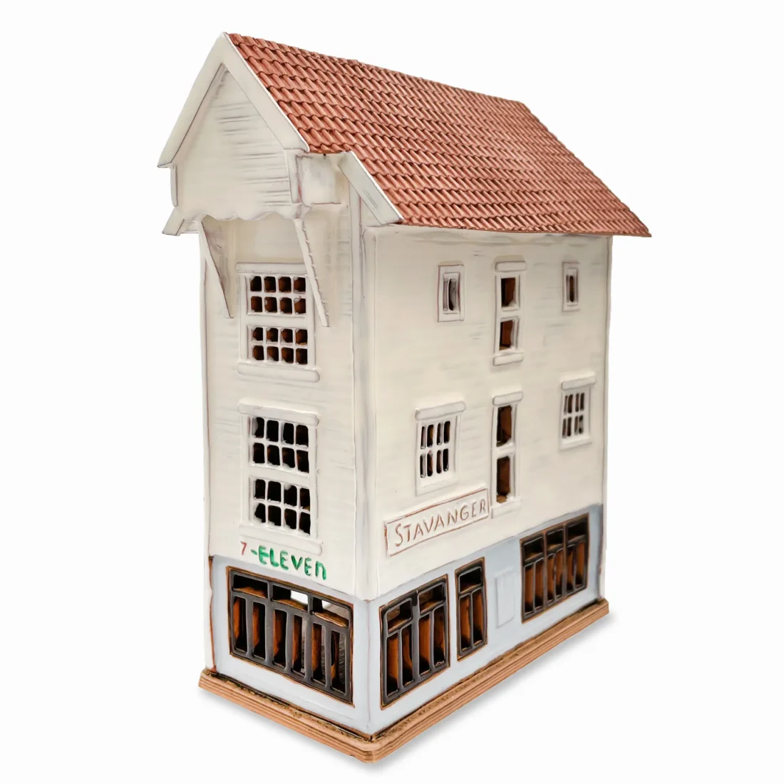 Ceramic miniature of original house in Stavanger STV 05