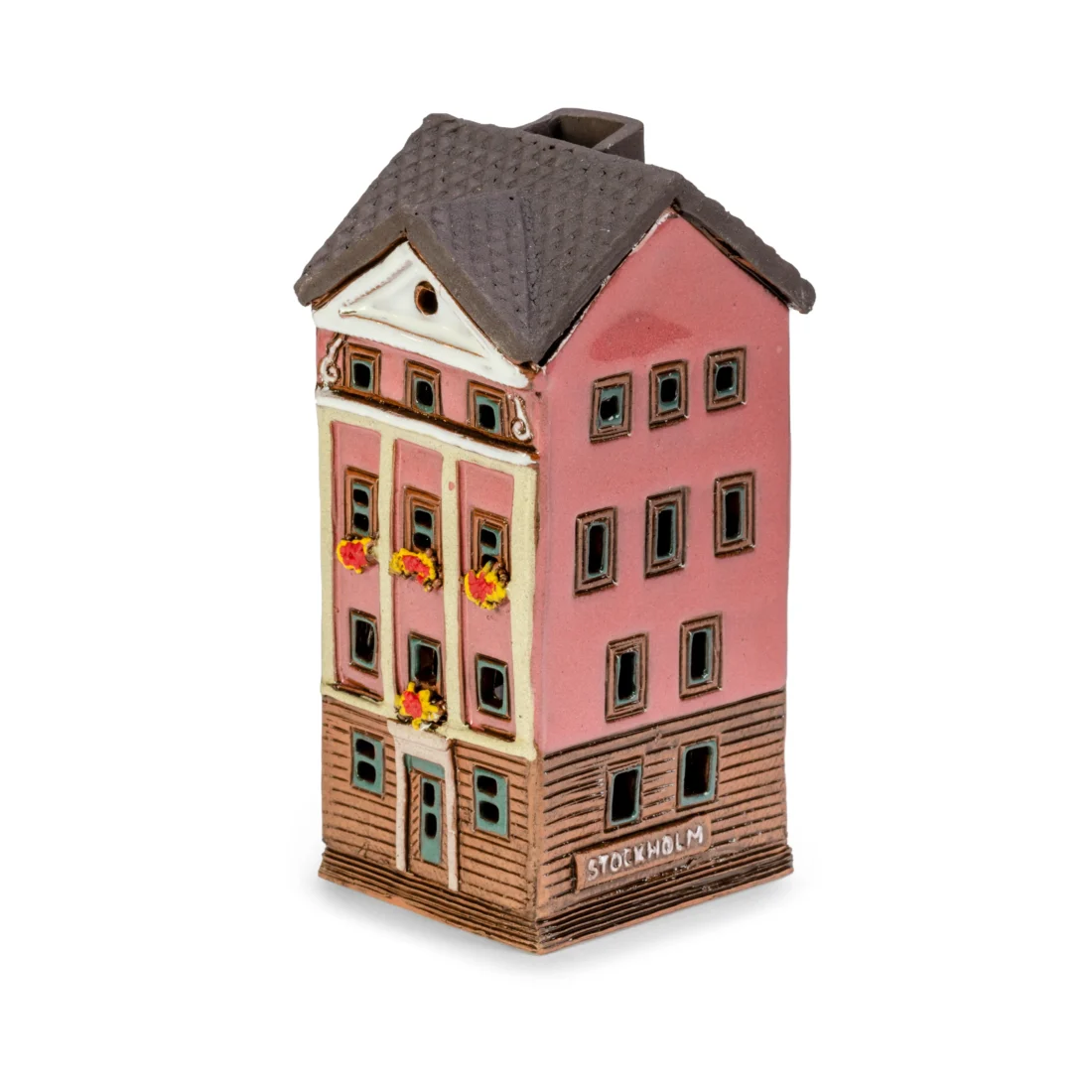 Ceramic miniature of Grand Square building in Stockholm SW 05 MINI