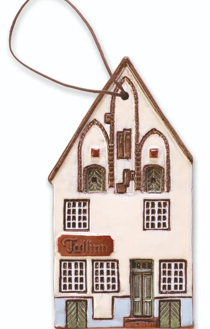 Ceramic plaque of original house in Tallinn TALL 30 PL